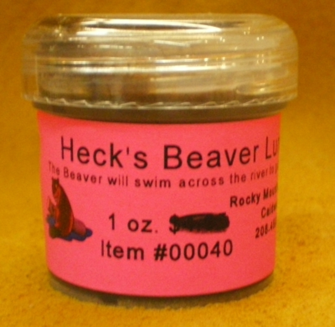 Heck's Beaver Lure - Click Image to Close